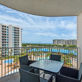Palms Resort #2611 with balcony views
