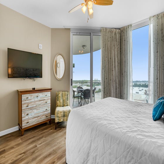 You will love this master bedroom suite!