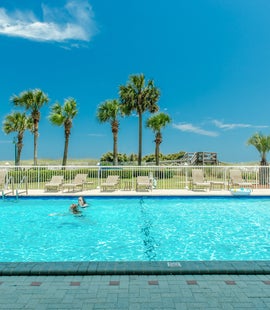 Inviting pool at Destin on the Gulf