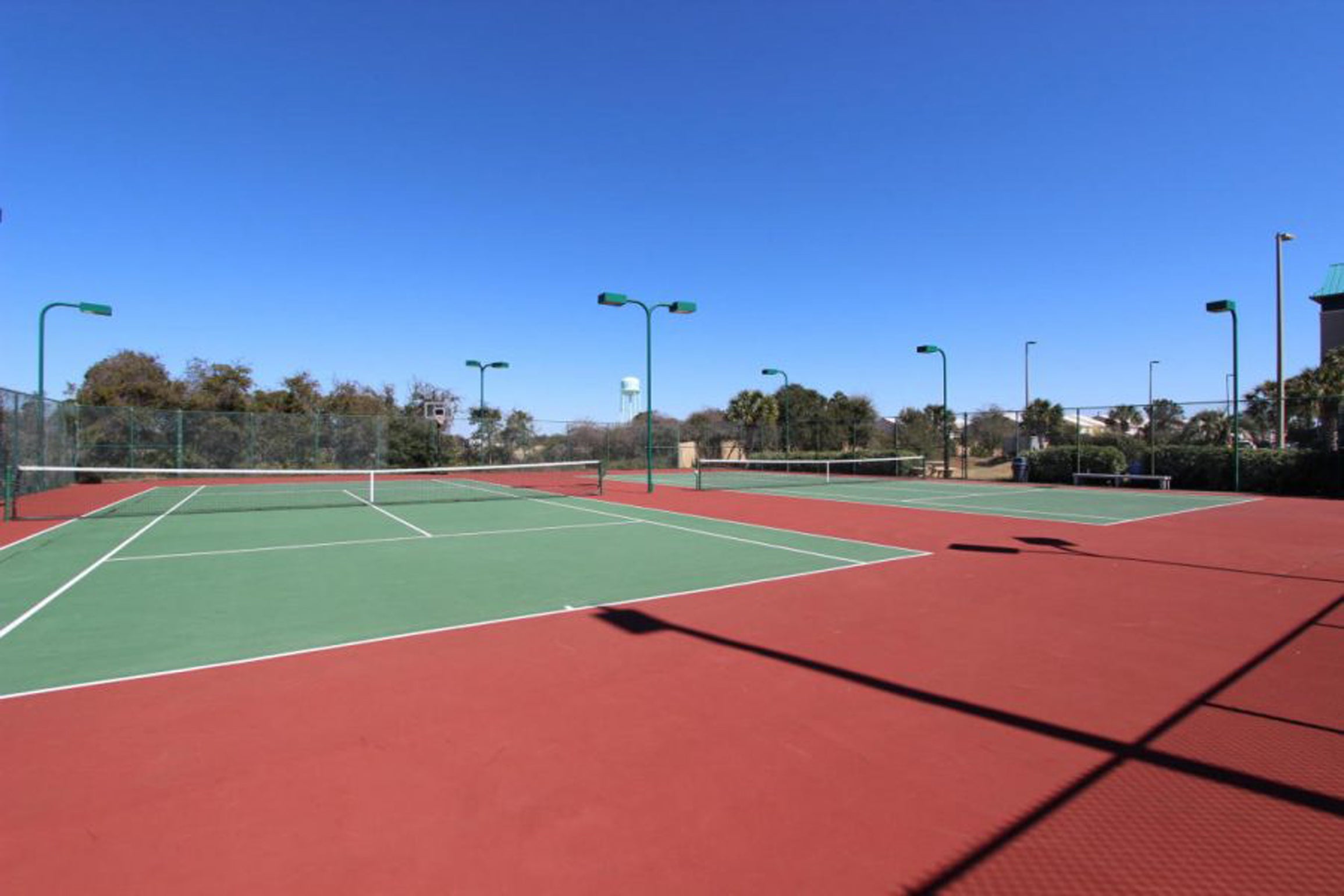 Lighted Tennis Courts