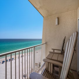 Beach House 603D balcony