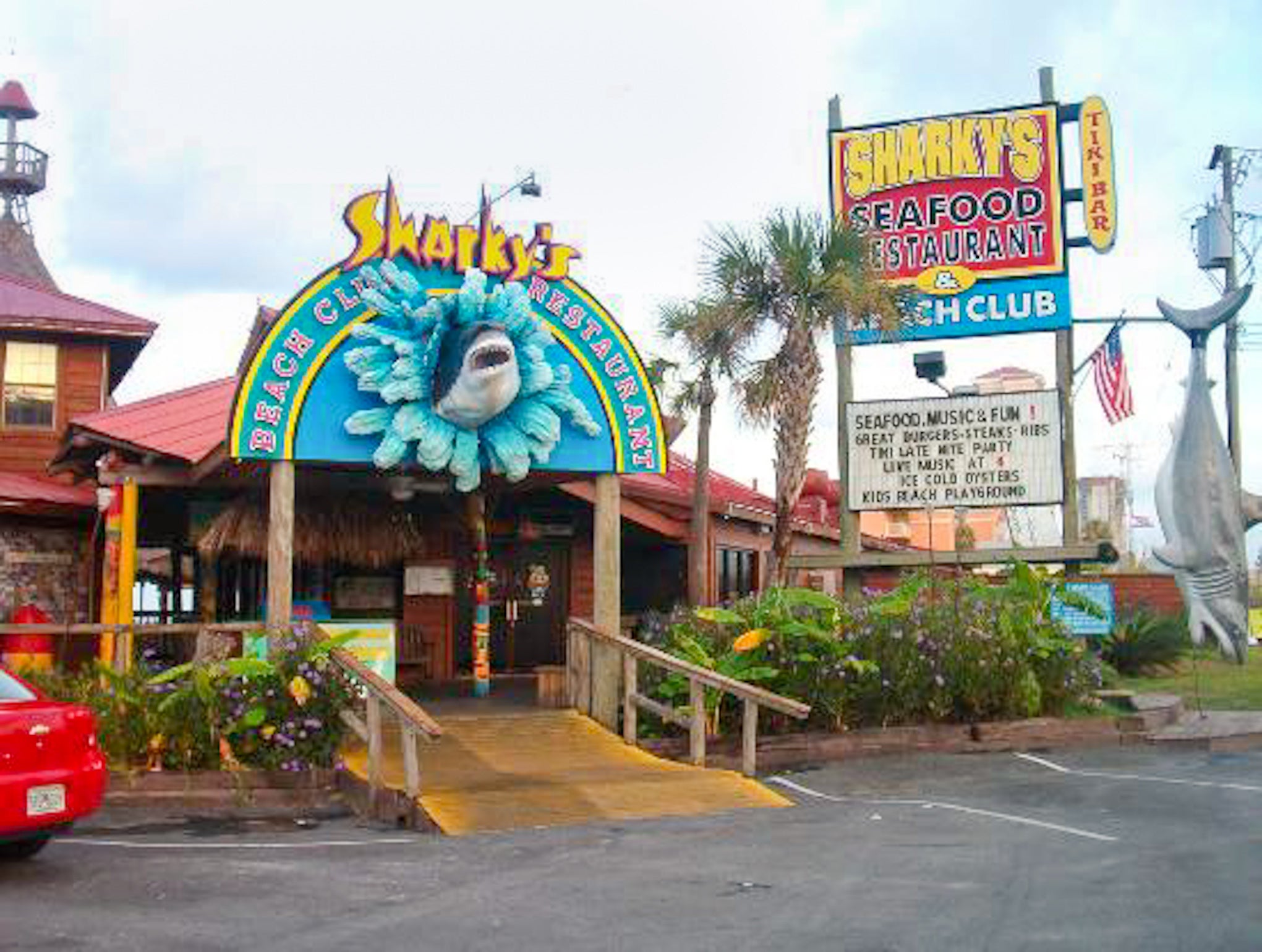 Sharky's for Seafood Music and Fun