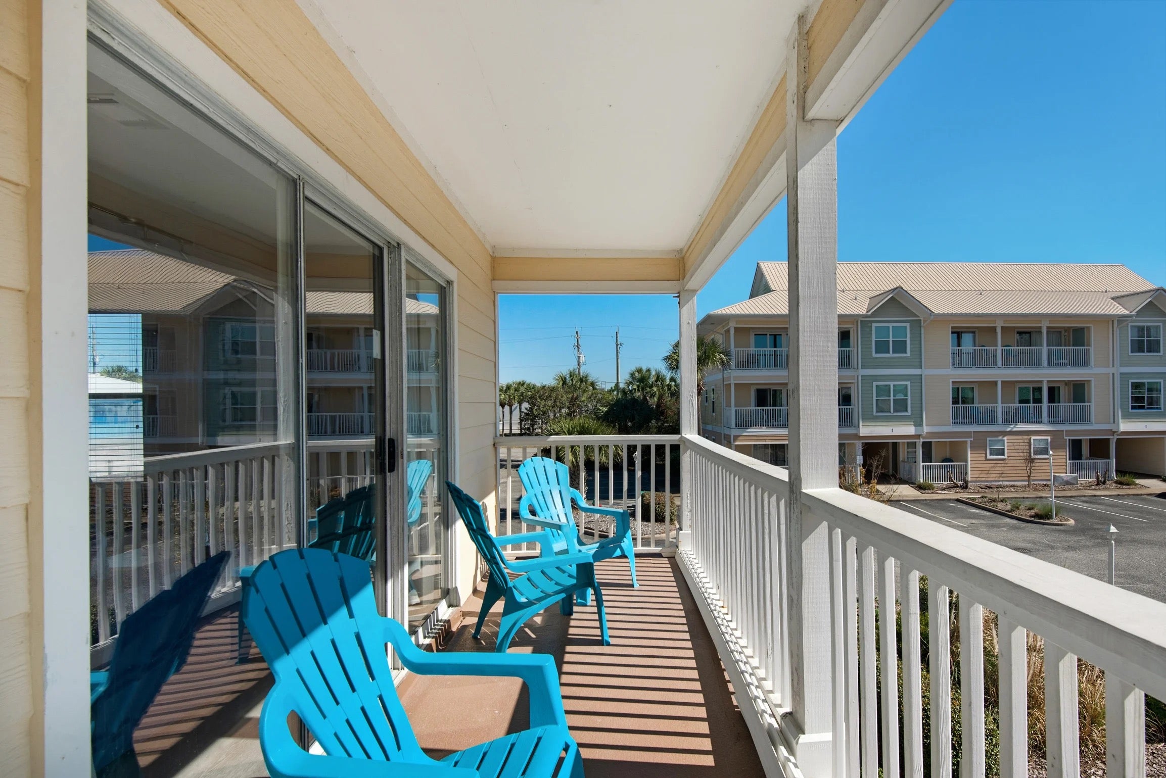 St. Martin Beachwalk Villas 423 balcony views 