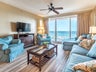 Living area with Gulf Views and Flatscreen TV