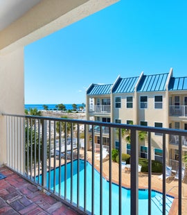 Take in these balcony views!