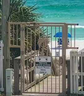 Beach access
