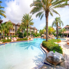 Huge Lagoon Pool at the Villages of Crystal Beach