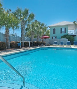 One of 2 pools at Emerald Shores