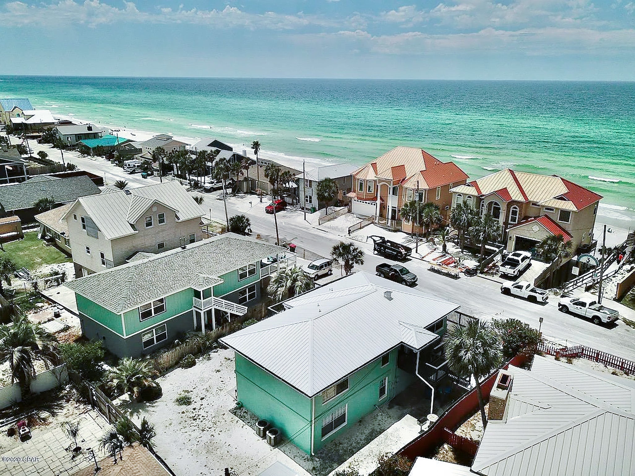 Aerial view of The Sand Dollar A