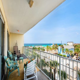 Balcony seating