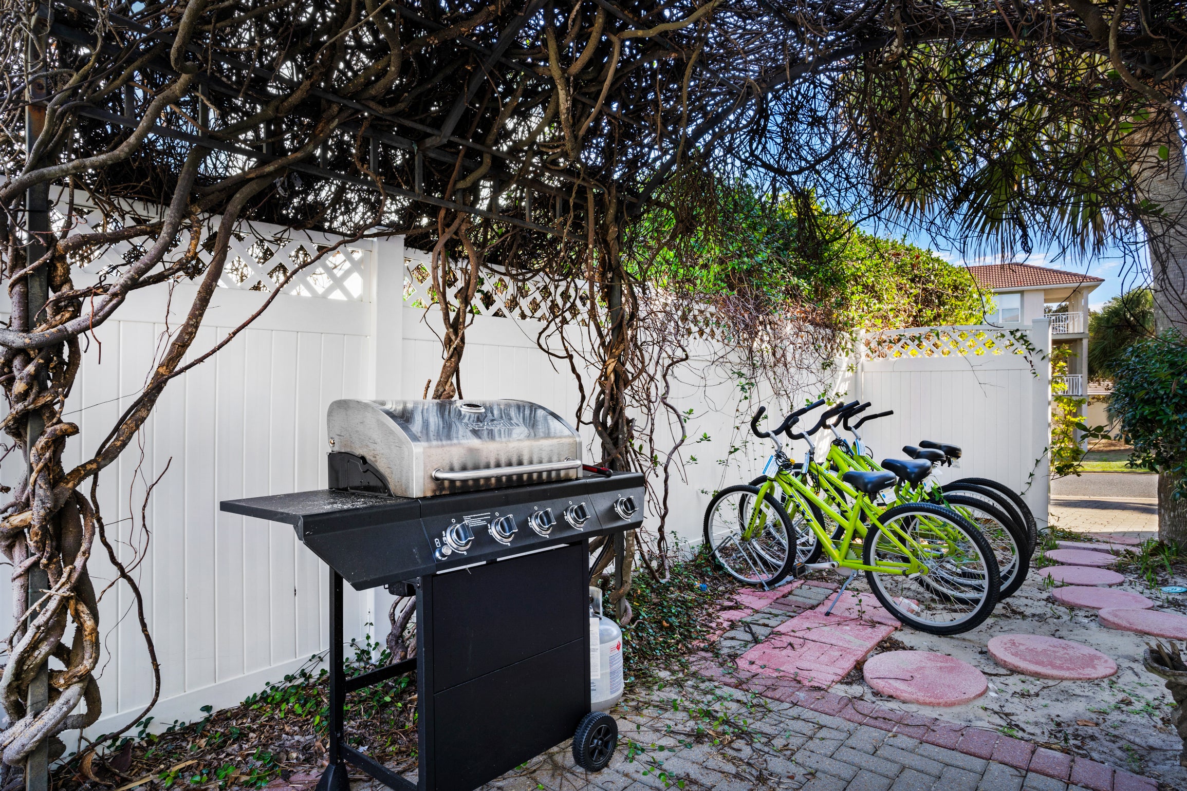 Grill out or take the bikes out for a ride
