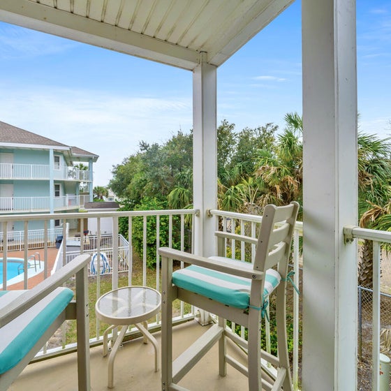 Relax on the balcony-Gulfview II 218
