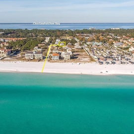 Aerial views from the Gulf
