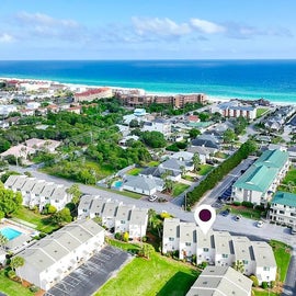 Aerial view of Bahama Mama
