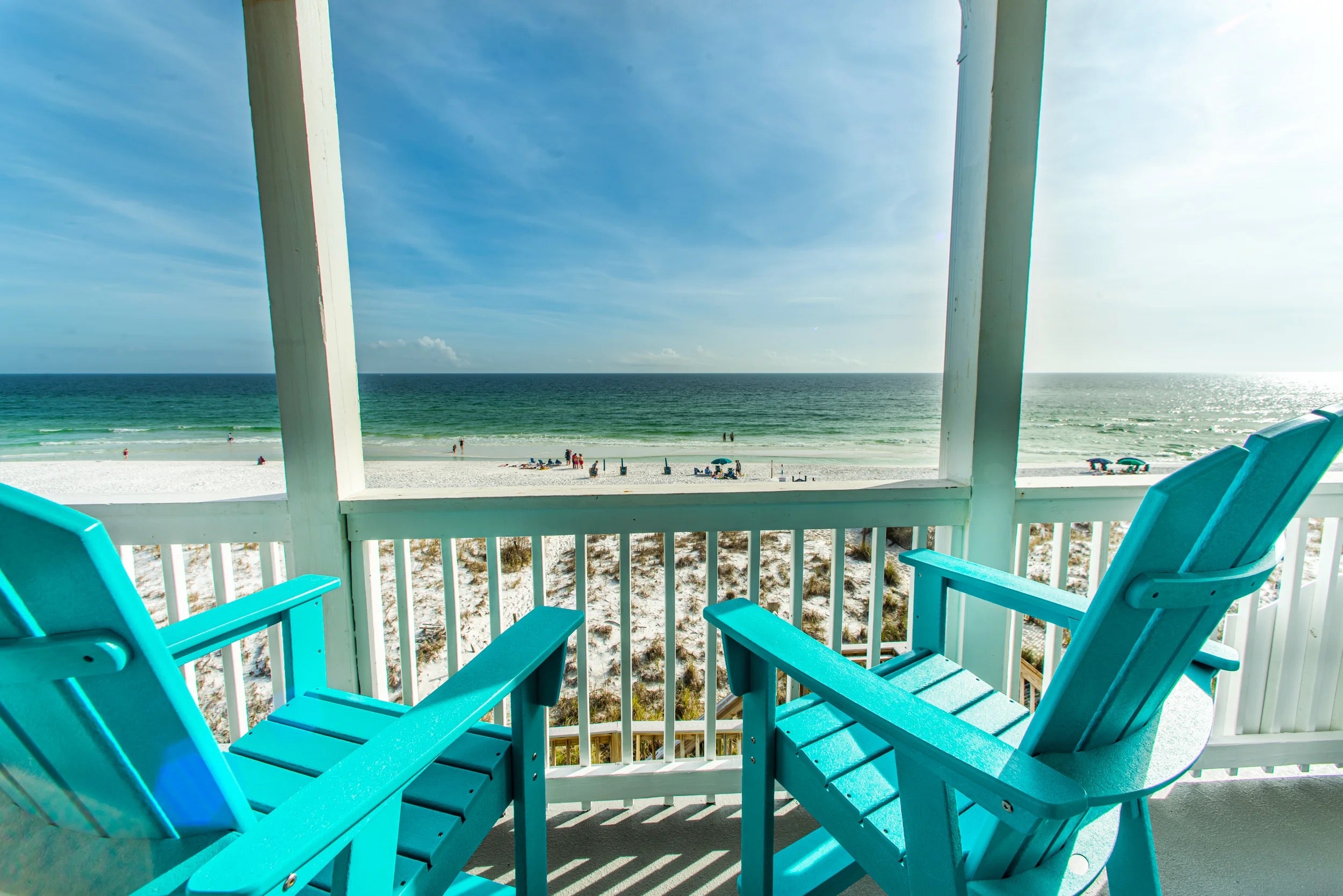 Relax and enjoy the Gulf views 
