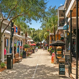 Check out the Village at Baytowne Wharf nearby