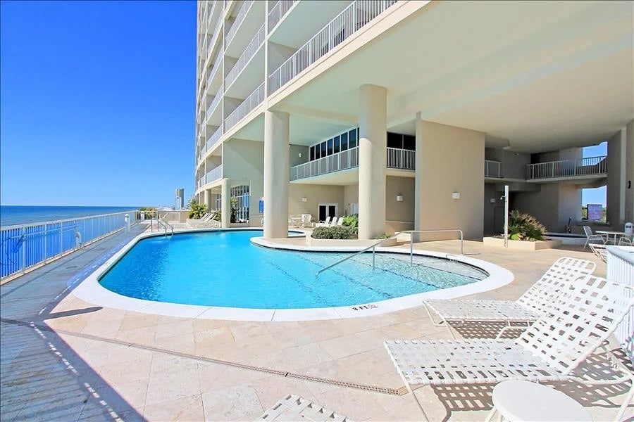 Elevated Gulf Front Pool 