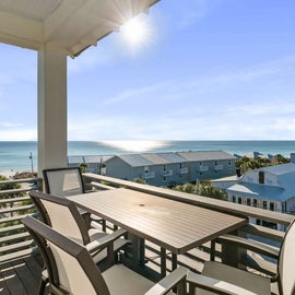 30A Beach Therapy balcony views!