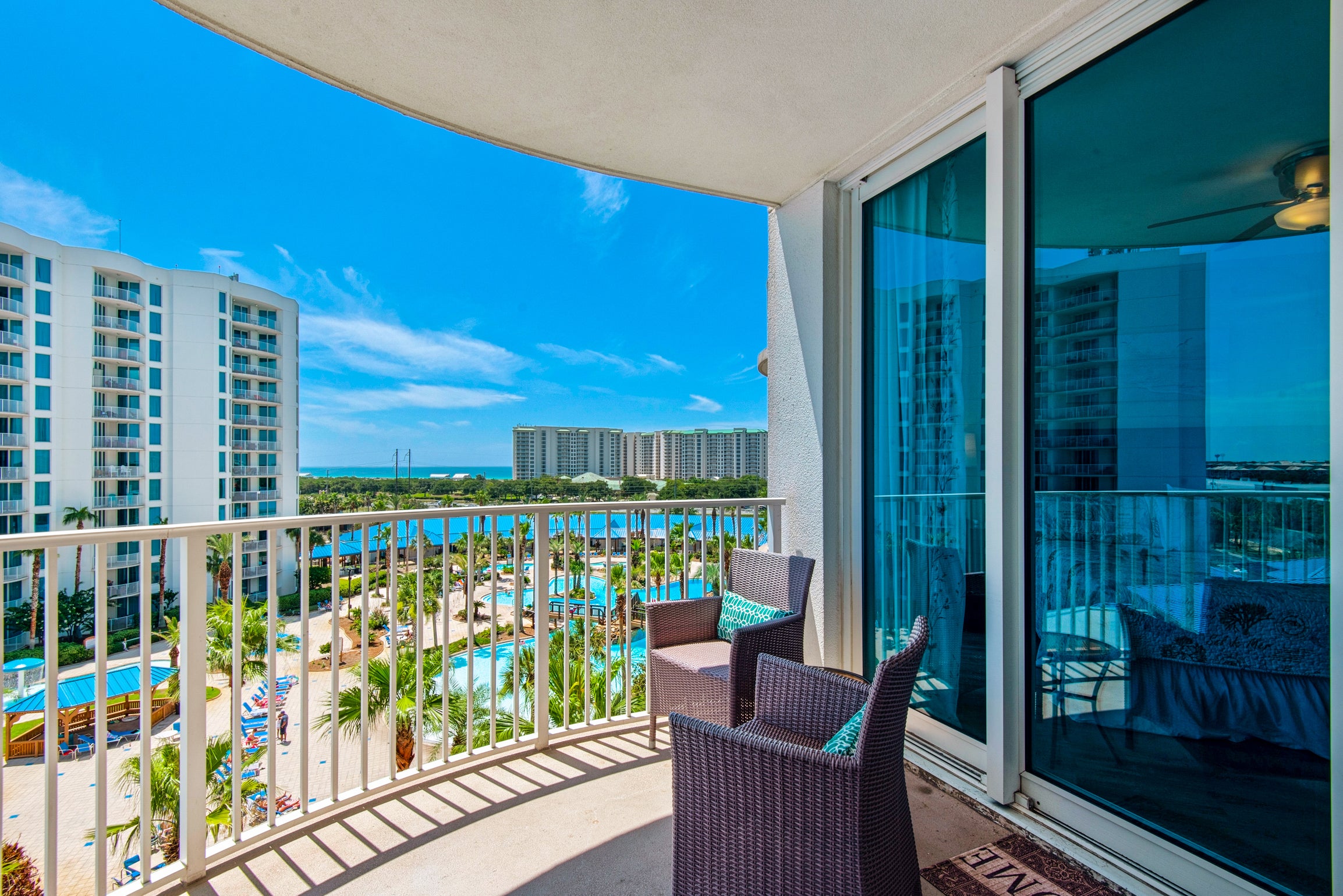 Palms Resort #2605 balcony views