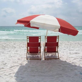 3 Sets of beach chairs are included with your stay!
