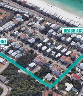 Beach Access Map