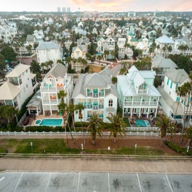 Aerial view of Destin Dory