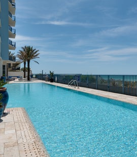 Beach Front Pool Deck at Sterling Breeze