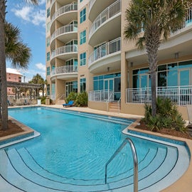 Tropical Landscaping at Aqua Freeform Pool 