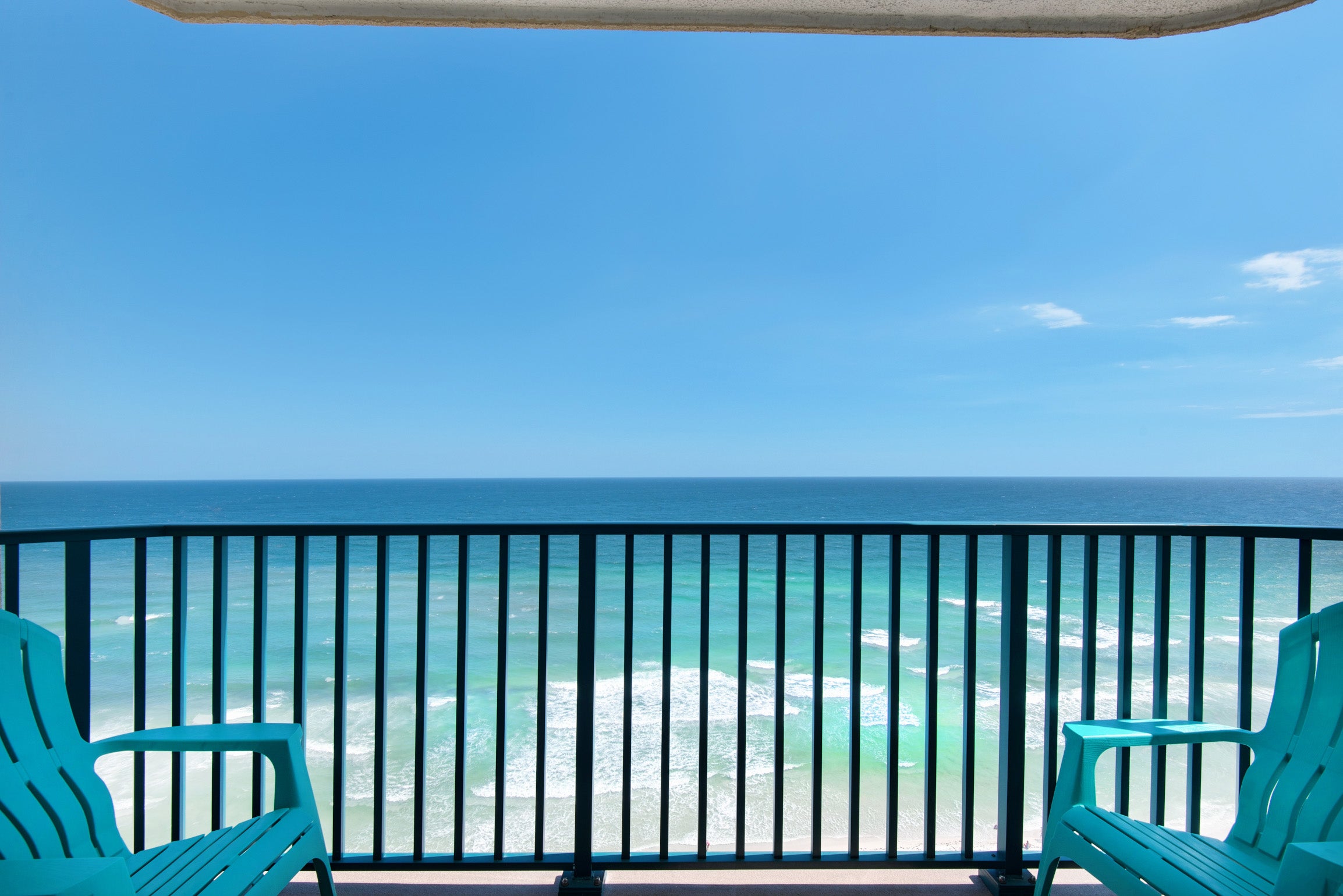 Stunning views from your private balcony