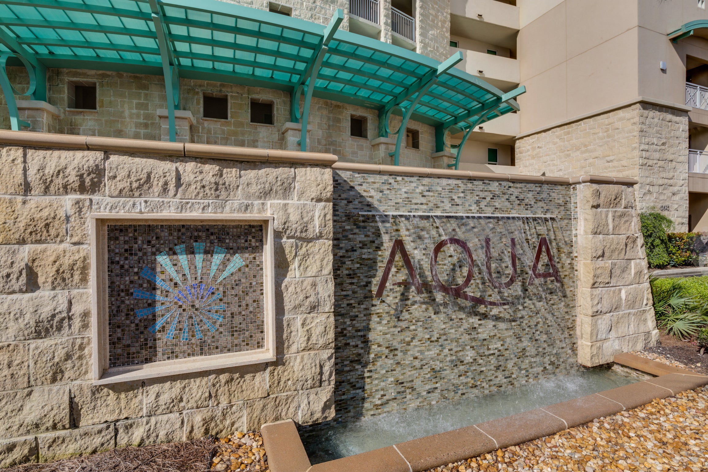 Entry to Aqua Resort 