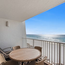 Beach House 502D balcony
