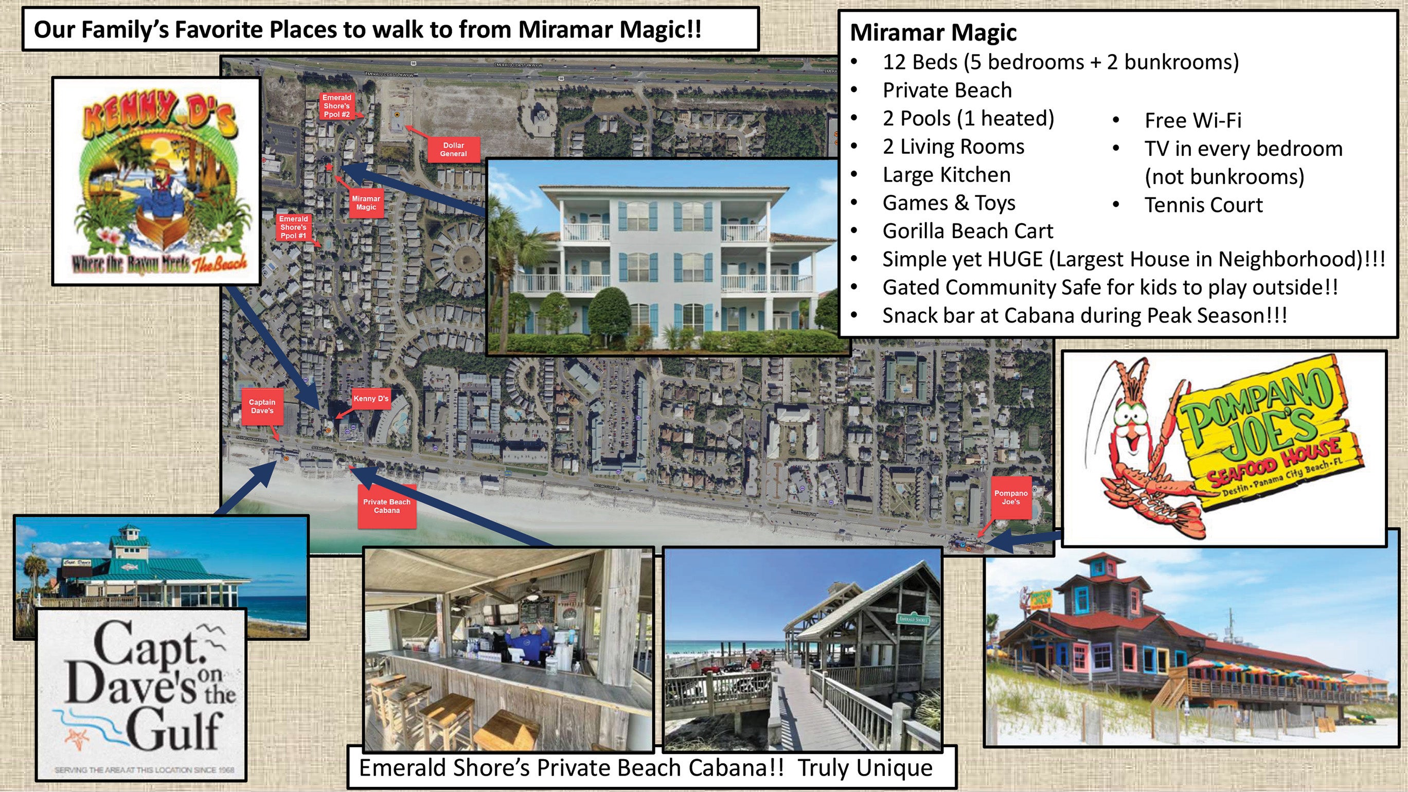 Miramar Magic Walking Distance