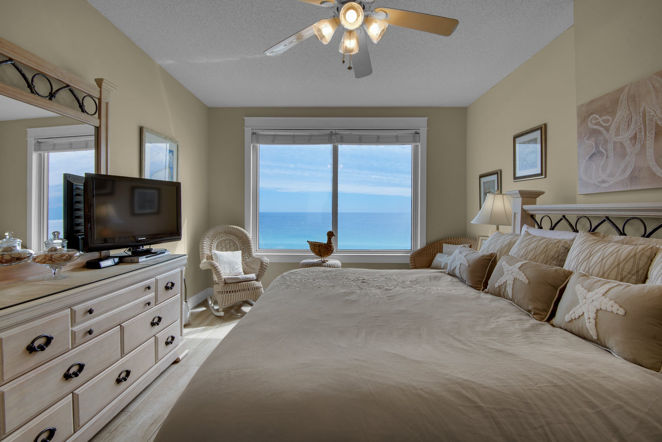 Master Suite with Gulf Views