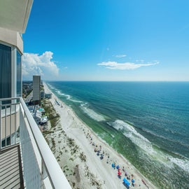 Enjoy the beautiful views from the balcony!!