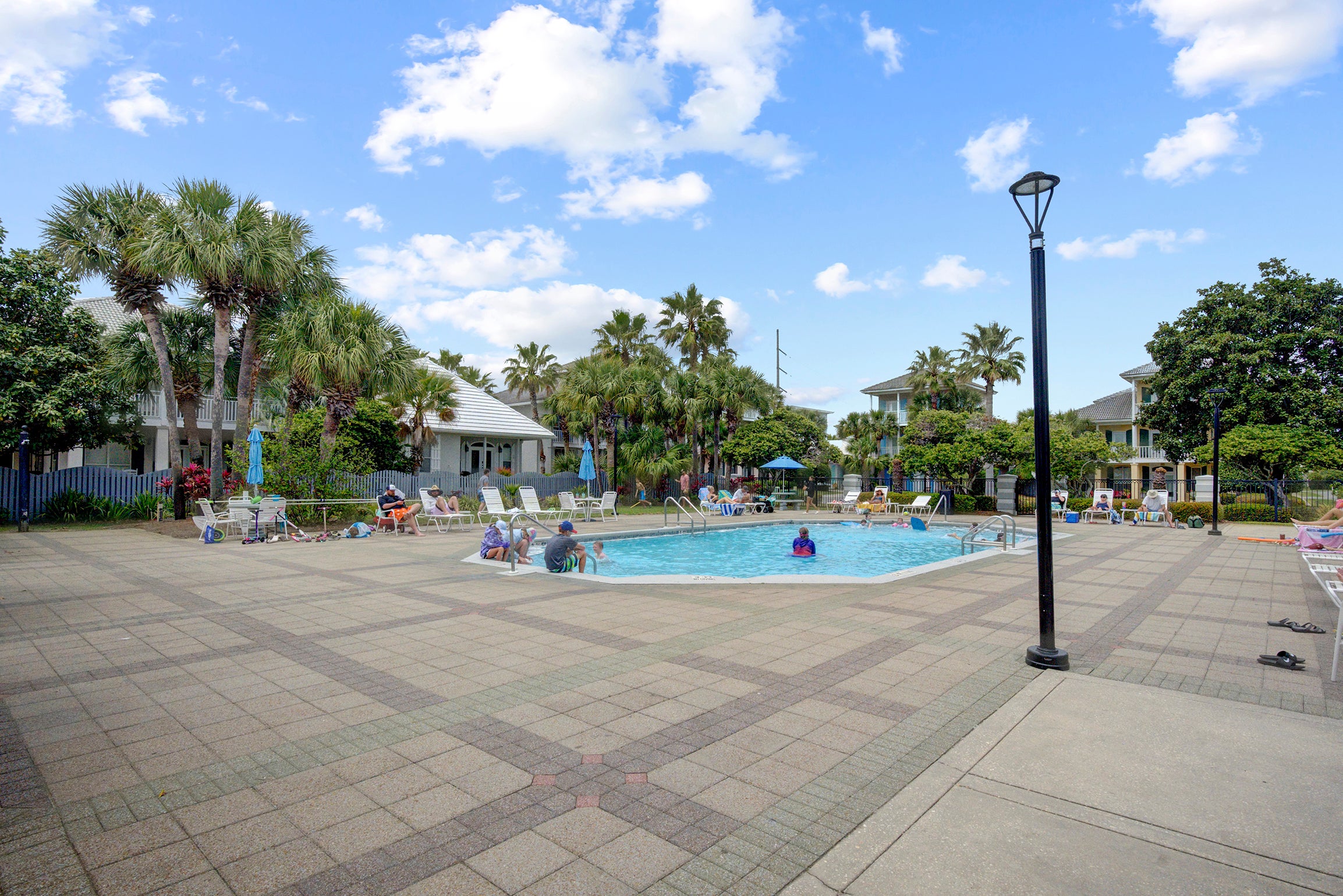 One of the pools at Emerald Shores