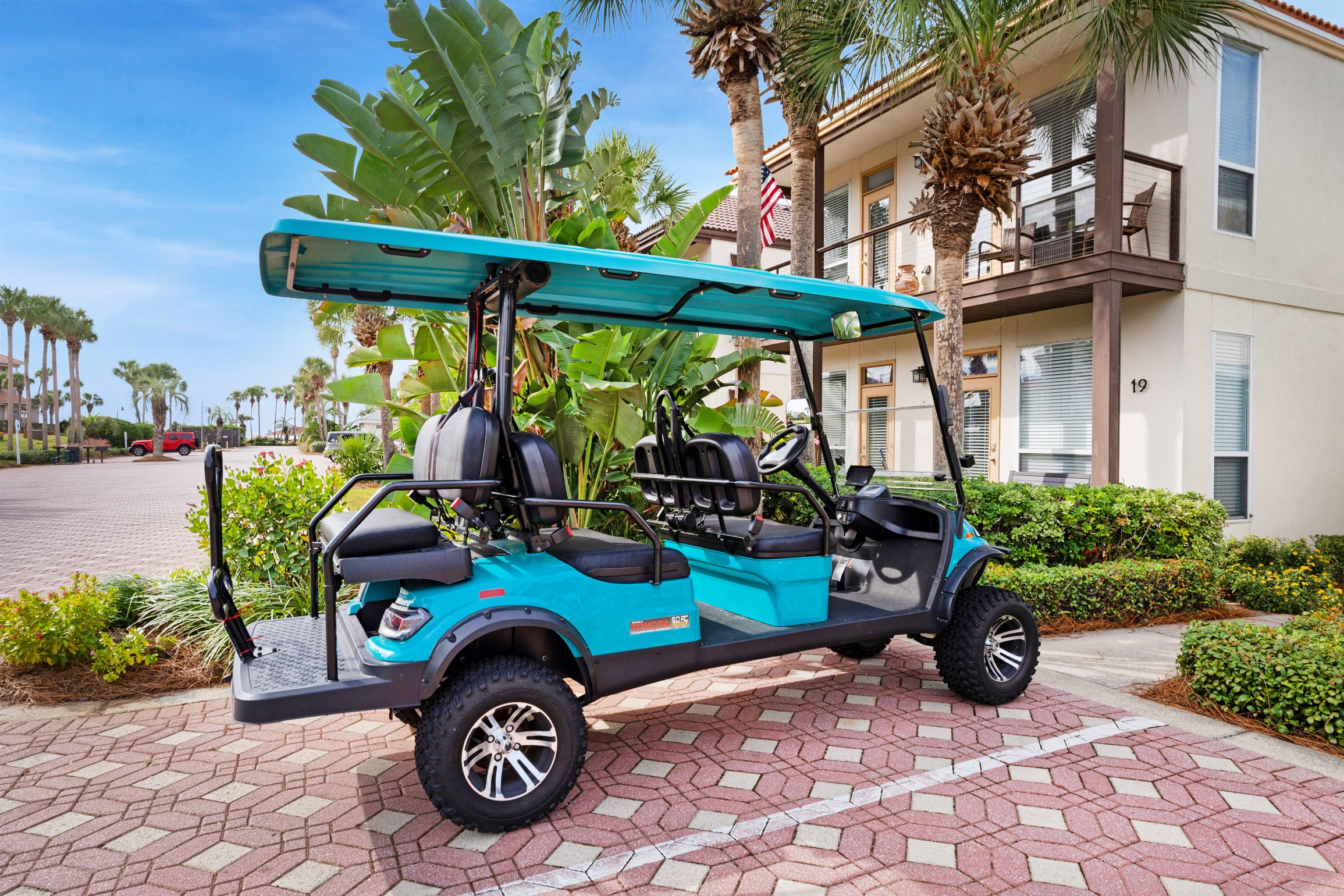Destiny Beach Villas 20 Golf cart