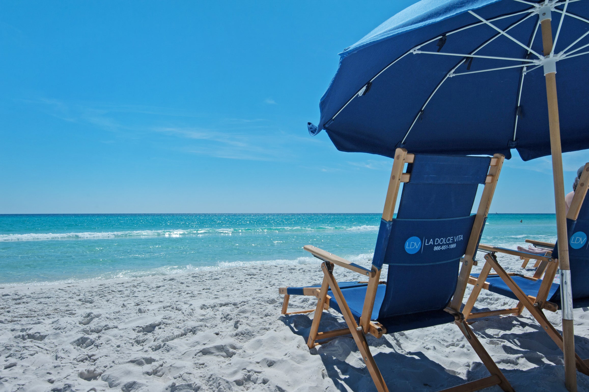 Beach chair rentals available