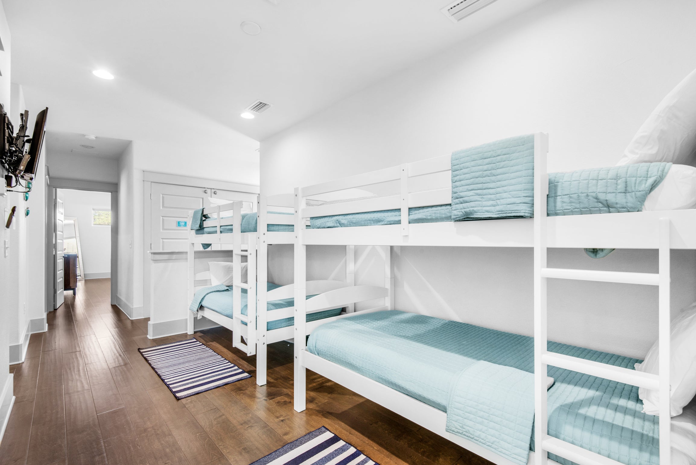 Bunk beds on the 2nd floor