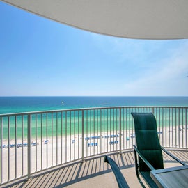 Twin Palms 1601 balcony