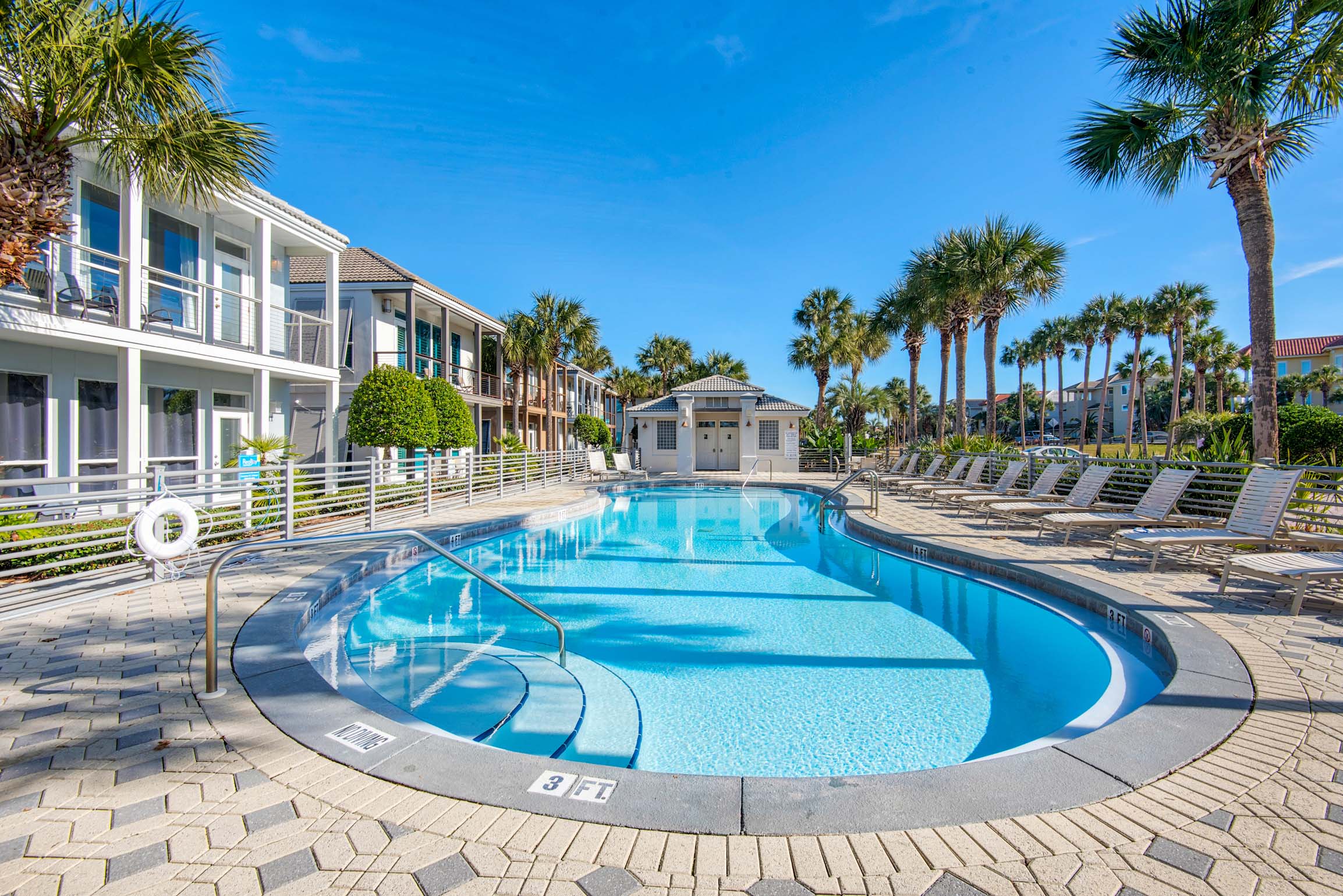 Destiny Beach Villas pool