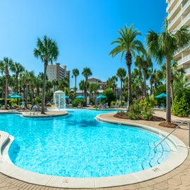 Awesome lagoon pool at Sterling Shores 