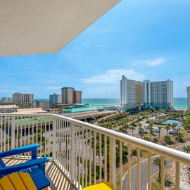 Pelican Beach Terrace 807 balcony views