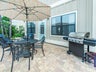 Relax on this beautiful back patio