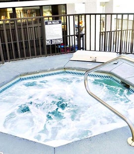 Relax in the hot tub!