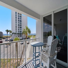 Balcony seating