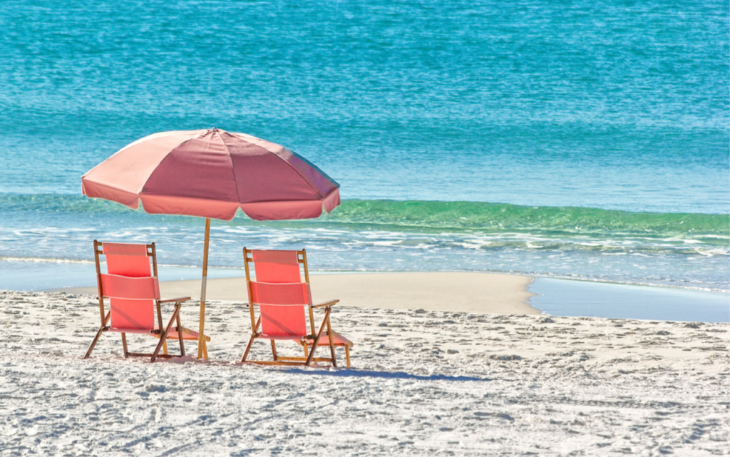 miramar beach chairs on beach